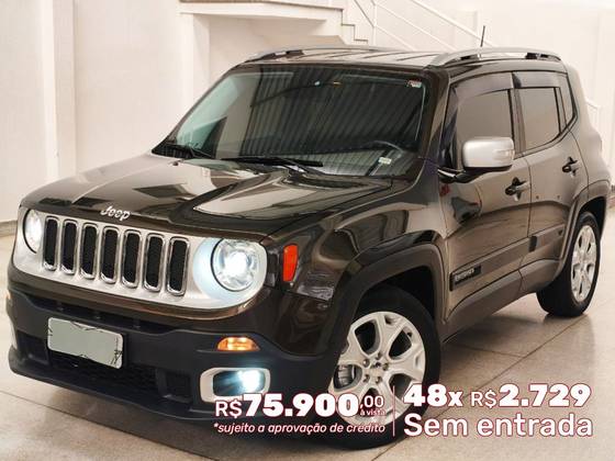 JEEP RENEGADE 1.8 16V FLEX LIMITED 4P AUTOMÁTICO
